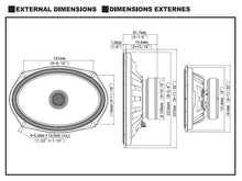 Load image into Gallery viewer, Alpine S2-S69 260 Watts S-Series 6x9" 2-Way Hi-Res Car Audio Coaxial Speakers