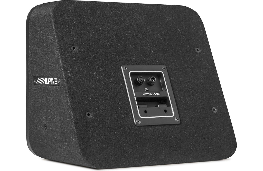 Alpine S2-SB8 PrismaLink™ S2-Series sealed subwoofer enclosure with 8" subwoofer and RGB lighting