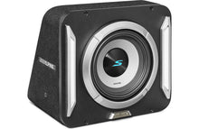 Load image into Gallery viewer, Alpine S2-SB8 PrismaLink™ S2-Series sealed subwoofer enclosure with 8" subwoofer and RGB lighting