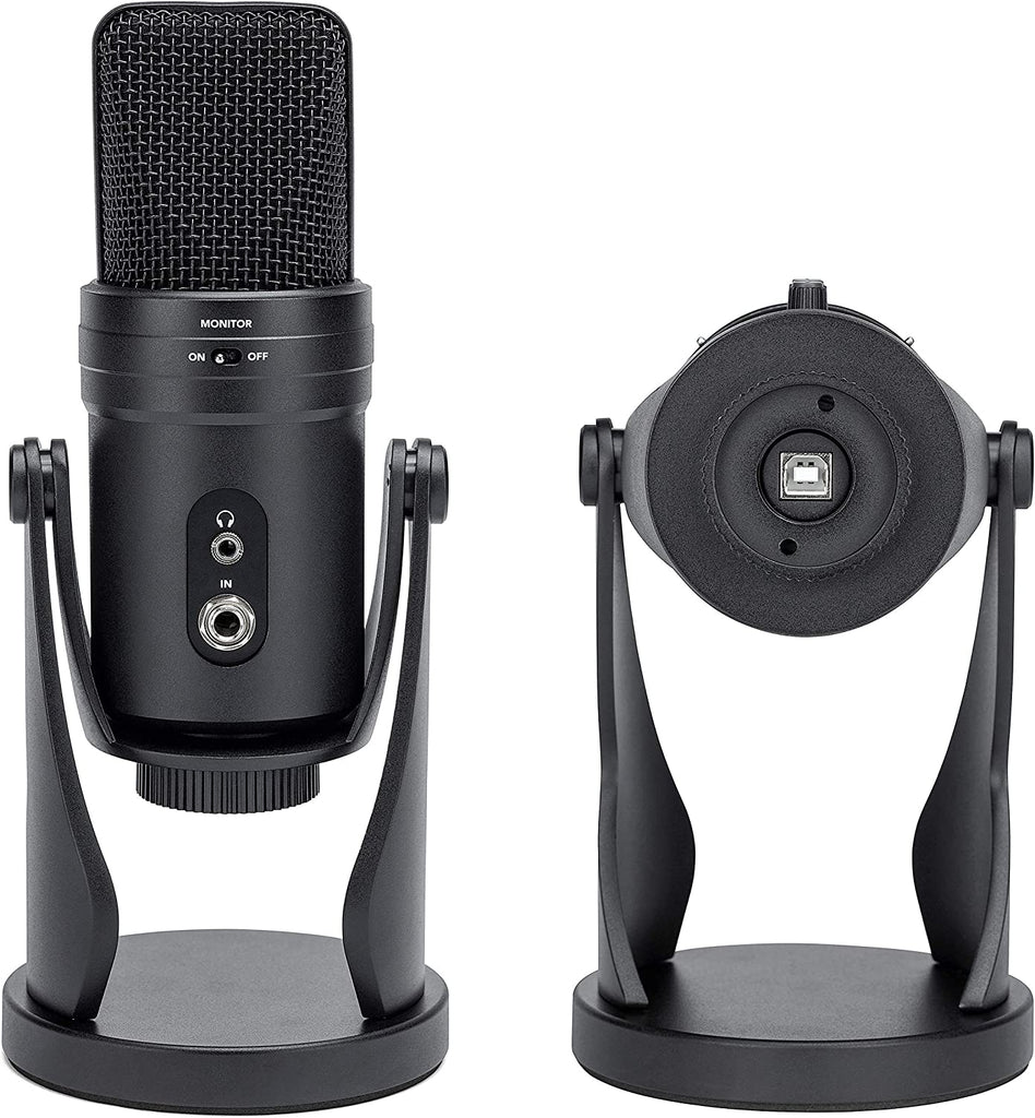 Samson SAC01UPROPK Podcast Pack w Pro USB Studio Condenser Microphone, Headphones, Case