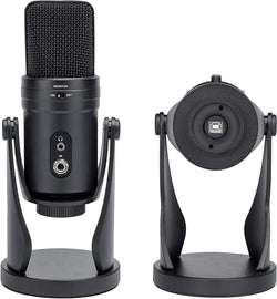 Samson SAC01UPROPK Podcast Pack w Pro USB Studio Condenser Microphone, Headphones, Case