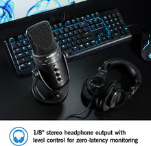 Load image into Gallery viewer, Samson SAC01UPROPK Podcast Pack w Pro USB Studio Condenser Microphone, Headphones, Case