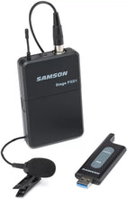 Load image into Gallery viewer, Samson XP106WLM 6" 100W Rechargeable Portable PA with XPD1 Lavalier Mic Wireless System and Bluetooth