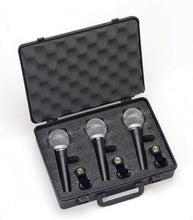 Load image into Gallery viewer, Samson SAR21 Dynamic Vocal Microphone - 3-Pack with Case
