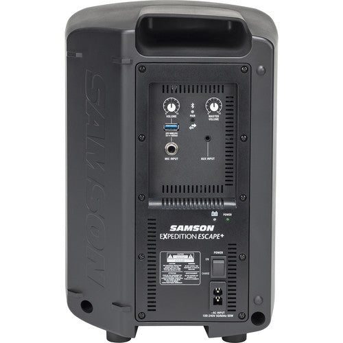 Samson SAXPESCP Expedition Escape+ 6" 2-Way 50W Portable PA System