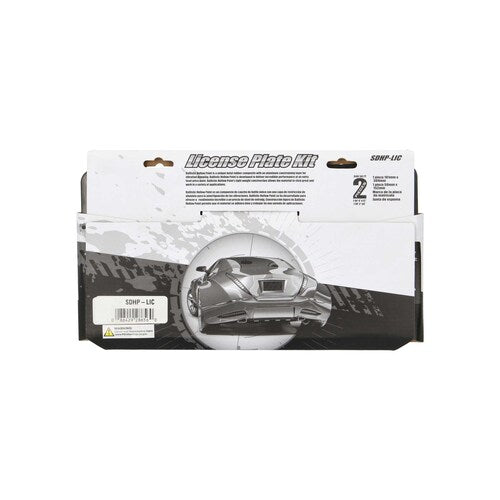 Install Bay SDHP-LIC LICENSE PLATE KIT - Hollow Point Series