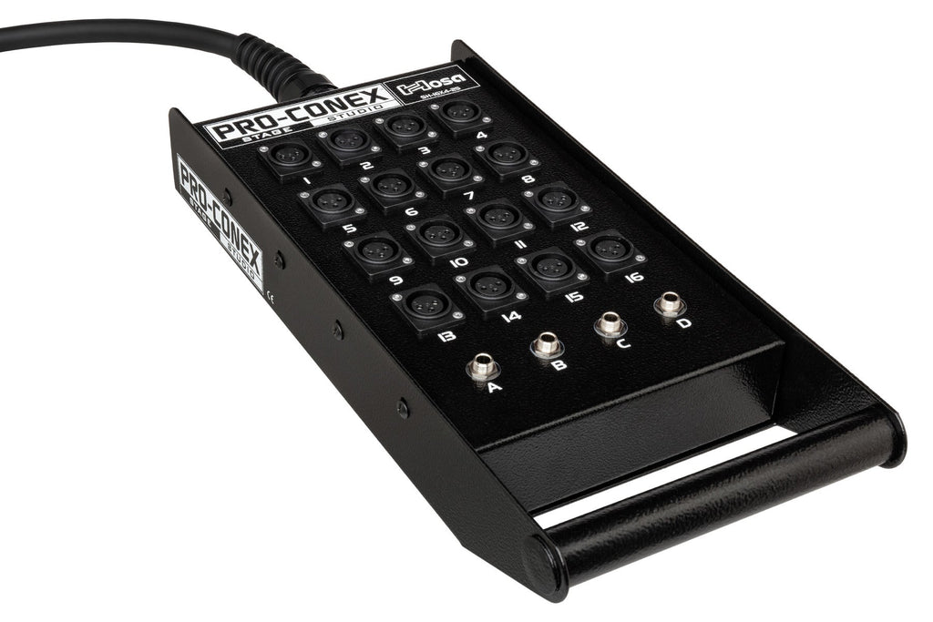Hosa SH-16X4-50 Pro-Conex 16x4 Stage Box Snake 50 foot
