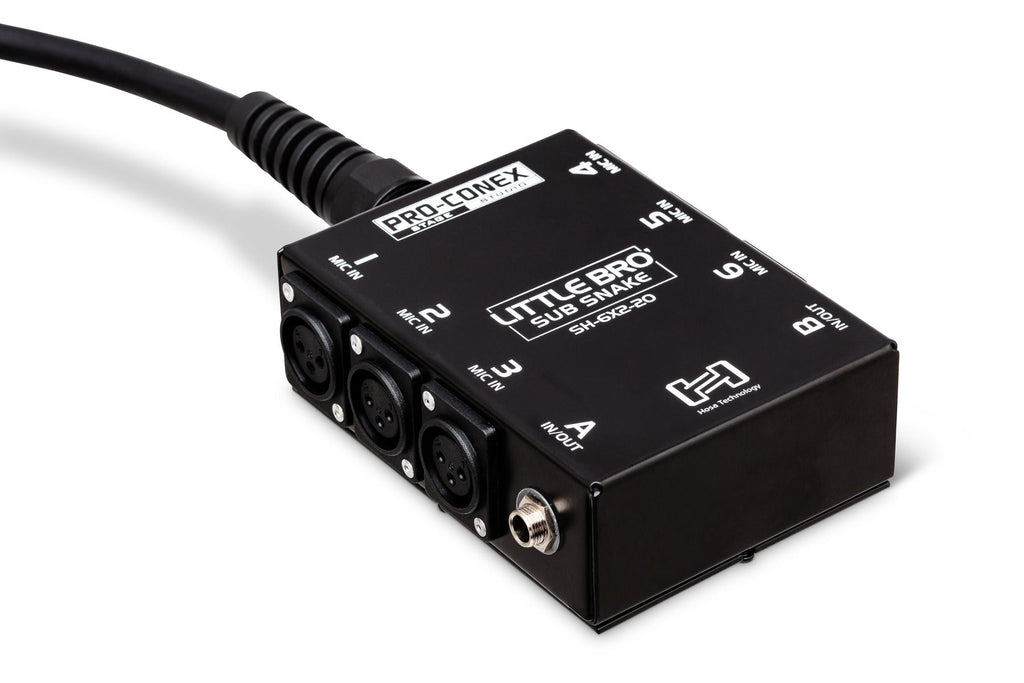 Hosa SH-6X2-20 Little Bro' 6x2 Sub Snake 20 foot