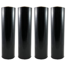 Load image into Gallery viewer, 4 Pack 4000FTX18" Stretch Film Plastic Wrap Shrink Film Pallet Wrap 80 Gauge Black