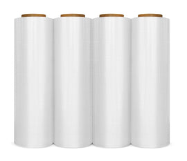 Absolute USA SW184C Clear 18-Inch Plastic Film Pallet Shrink Wrap
