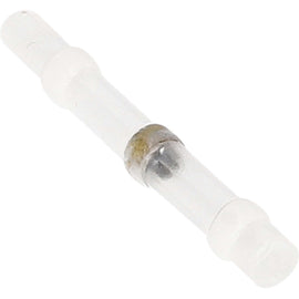 Install Bay SHSWBC-50 Heat Shrink White Butt Connector w/Solder 26/24 GA - 50pk
