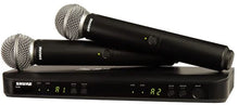 Load image into Gallery viewer, Shure BLX288/SM58 Dual SM58 Handheld Wireless System Group H10