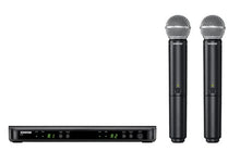 Load image into Gallery viewer, Shure BLX288/SM58 Dual SM58 Handheld Wireless System Group J11