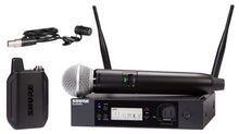 Load image into Gallery viewer, Shure GLXD124R/85/SM58 Digital Wireles Microphone Combo System