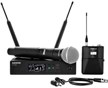 Load image into Gallery viewer, Shure QLXD124/85 Handheld and Lavalier Combo Wireless Mic System
