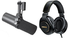 Load image into Gallery viewer, Shure SM7B Dynamic Vocal Microphone Bundle with SRH840A Headphones
