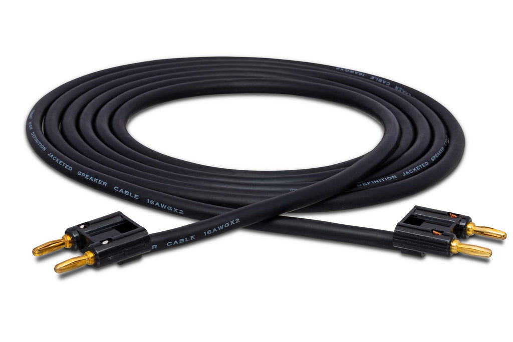 Hosa SKJ-603BB Speaker Cable Dual Banana to Same 3 foot