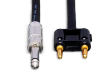 Load image into Gallery viewer, Hosa SKJ-615BN Speaker Cable Hosa 1/4" TS to Dual Banana 15 foot