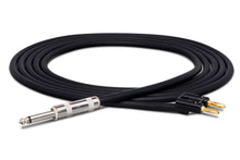 Load image into Gallery viewer, Hosa SKJ-615BN Speaker Cable Hosa 1/4" TS to Dual Banana 15 foot