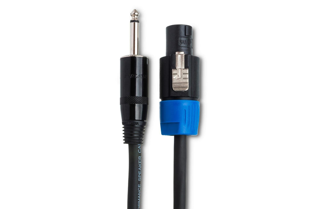 Hosa Pro SKT-405Q Speaker Cable REAN Loudspeaker to 1/4" TS 5 foot