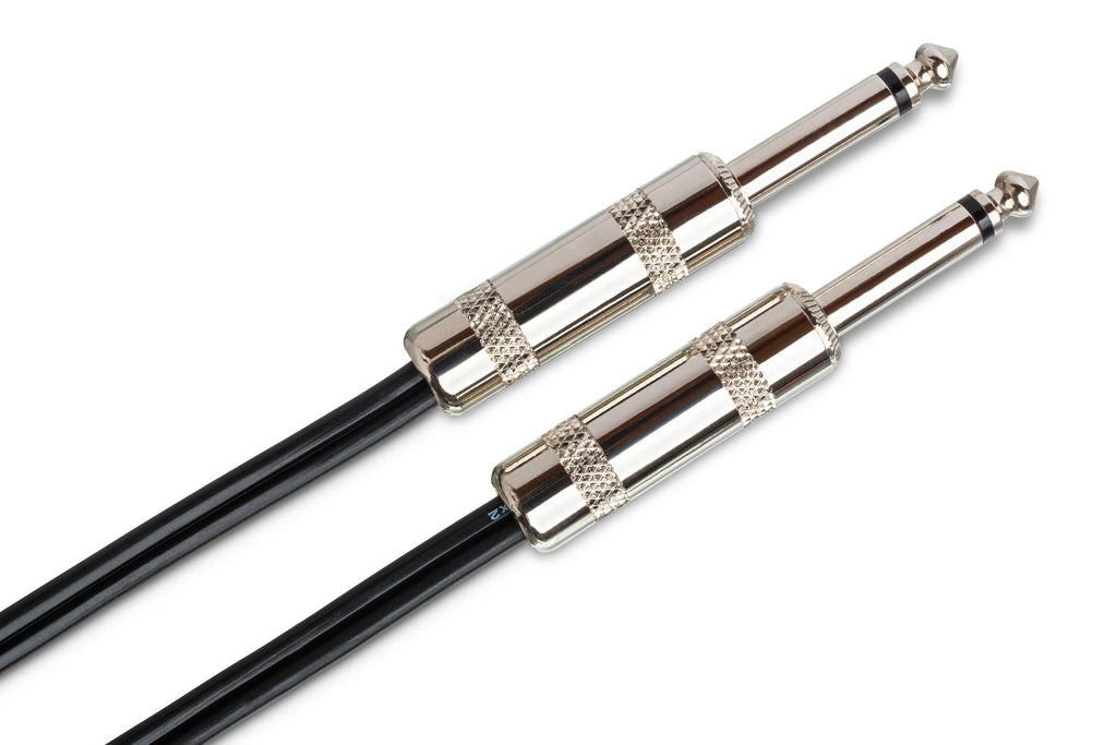 Hosa SKZ-610 Speaker Cable Hosa 1/4" TS to Same 10 foot Black