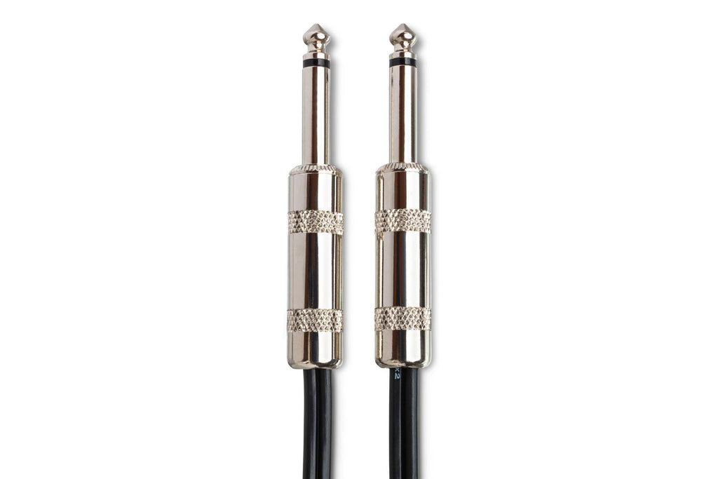 Hosa SKZ-610 Speaker Cable Hosa 1/4" TS to Same 10 foot Black