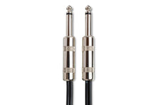 Load image into Gallery viewer, Hosa SKZ-605 Speaker Cable Hosa 1/4" TS to Same 5 foot Black