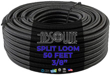 Load image into Gallery viewer, SPLIT-LOOM TUBING 3/8" 50 FOOT COIL
