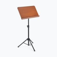 Load image into Gallery viewer, On-Stage SM7312W Music Stand w/ Wide Rosewood Bookplate