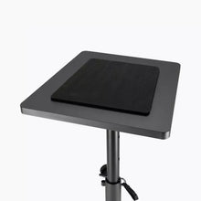 Load image into Gallery viewer, On-Stage SMS7500B Wood Studio Monitor Stands (Black, Pair)