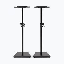 Load image into Gallery viewer, On-Stage SMS7500B Wood Studio Monitor Stands (Black, Pair)