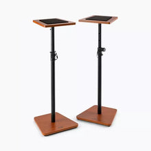 Load image into Gallery viewer, On-Stage SMS7500RB Wood Studio Monitor Stands (Rosewood, Pair)