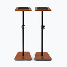 Load image into Gallery viewer, On-Stage SMS7500RB Wood Studio Monitor Stands (Rosewood, Pair)