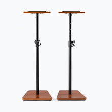 Load image into Gallery viewer, On-Stage SMS7500RB Wood Studio Monitor Stands (Rosewood, Pair)