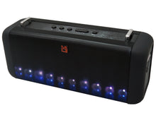 Load image into Gallery viewer, MR DJ SOUL Double 4" Portable Power Active Bluetooth Rechargeable LED Light Speaker