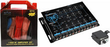 Load image into Gallery viewer, Soundstream PROX4.1 5-Way Electronic Crossover Optimized for Extreme SPL &amp; 8 Gauge Amp Kit