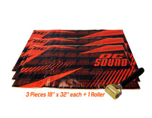 Load image into Gallery viewer, DC Sound SP-BK3 3 Sheets 18" x 32" Sound Deadening Noise Insulation Vibration Dampening Material Bulk Kit +Roller