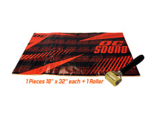Load image into Gallery viewer, DC Sound SP-BK1 1 Sheet 18" x 32" Sound Deadening Noise Insulation Vibration Dampening Material Bulk Kit +Roller