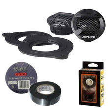 Load image into Gallery viewer, Alpine SPV-10TW-WRA 1” Component Tweeters Fits 07 – Up Jeep Wrangler Gladiator Bundle