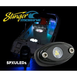 Stinger SPXULED1 9W Universal White LED Underbody Rock Lights (Pair)