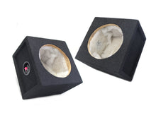 Load image into Gallery viewer, Absolute SQ6.5PKB 6.5" Black Carpet Square Flat Empty Enclosure Box