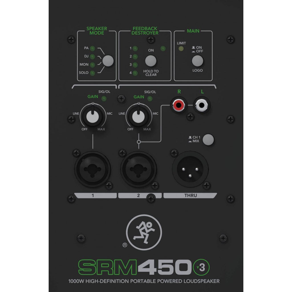Mackie SRM450v3 1000W 12 inch Powered Speaker