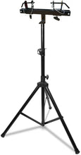 Load image into Gallery viewer, MR TRUSS TST360 DJ PRO Lighting Tripod Stand &amp; Black Square Truss T-Bar Adapter