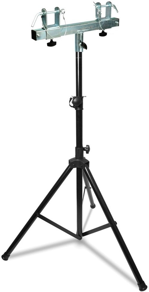 MK Audio Universal Pro Lighting 7' Tripod Light Stand & Square Truss T-Bar Adapter