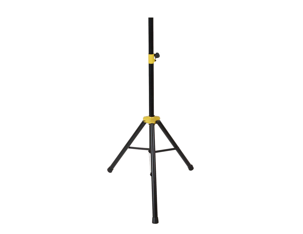 MR DJ STSPLI-SS350Y Adjustable T-Bar Stage Lighting Extension with Speaker Stand