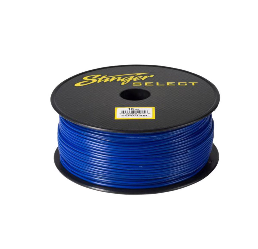 Stinger SSPW18BL 500 ft. 18 Gauge Primary copper Wire Blue