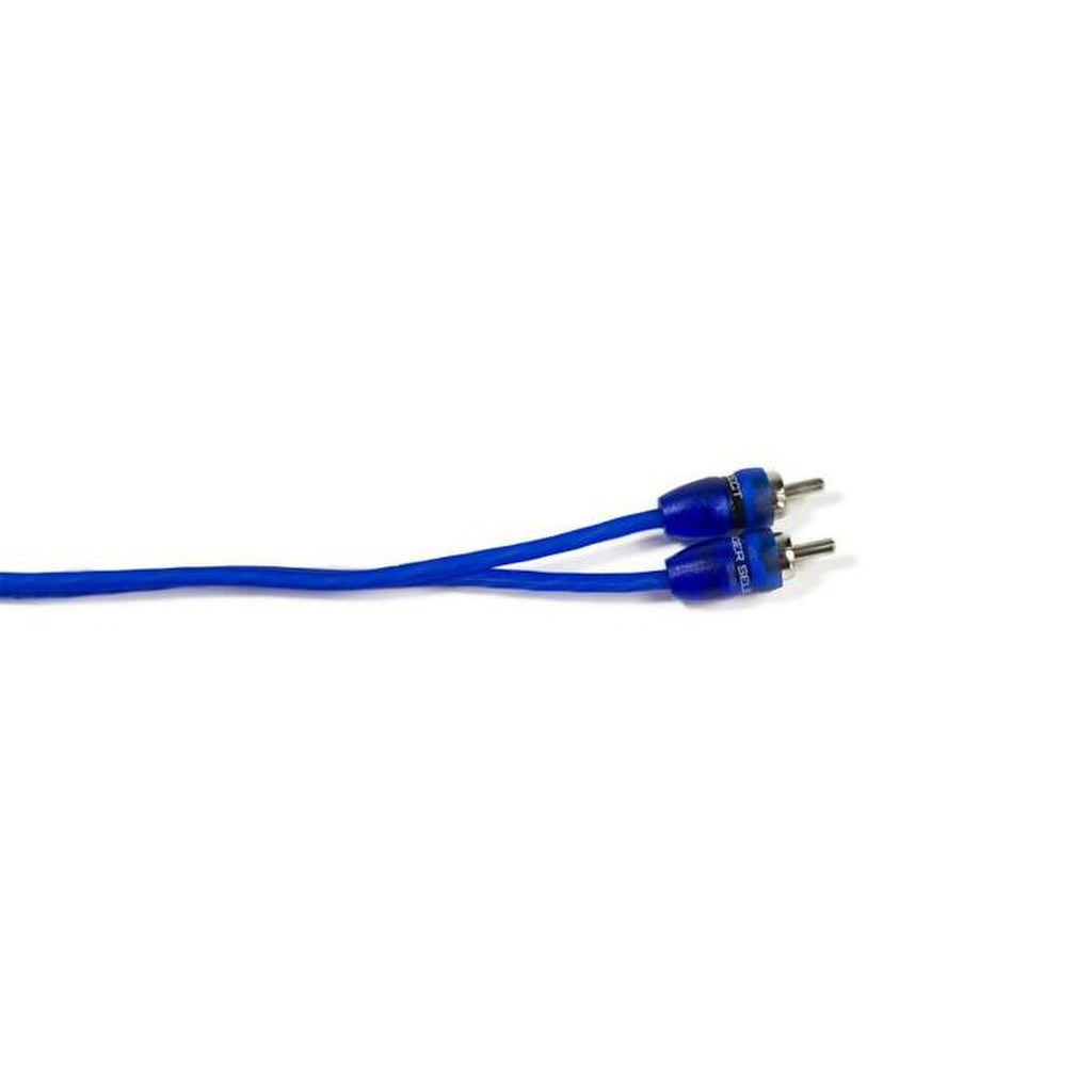 Stinger SSRCB20 Competition Series Twisted RCA Interconnect - 20 Ft