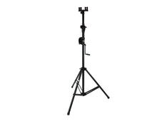 Load image into Gallery viewer, MR DJ ST150 10Ft Light Stand Stage Lighting Truss Hand Crank Up + 6" T-Bar Truss Adapter