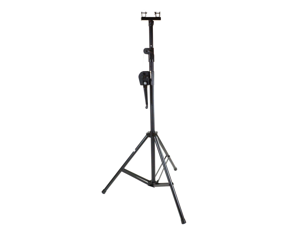 MR DJ ST150-2-6-2 DJ Lighting Truss Stand Dual Crank-Up Stand & 10FT X 6" Triangle Truss