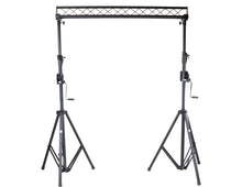 Load image into Gallery viewer, MR DJ ST150-2-6-1 DJ Lighting Truss Stand Dual Crank-Up Stand &amp; 5FT X 6" Triangle Truss